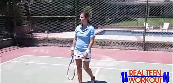  Bratty Teen Fucked By Tennis Coach